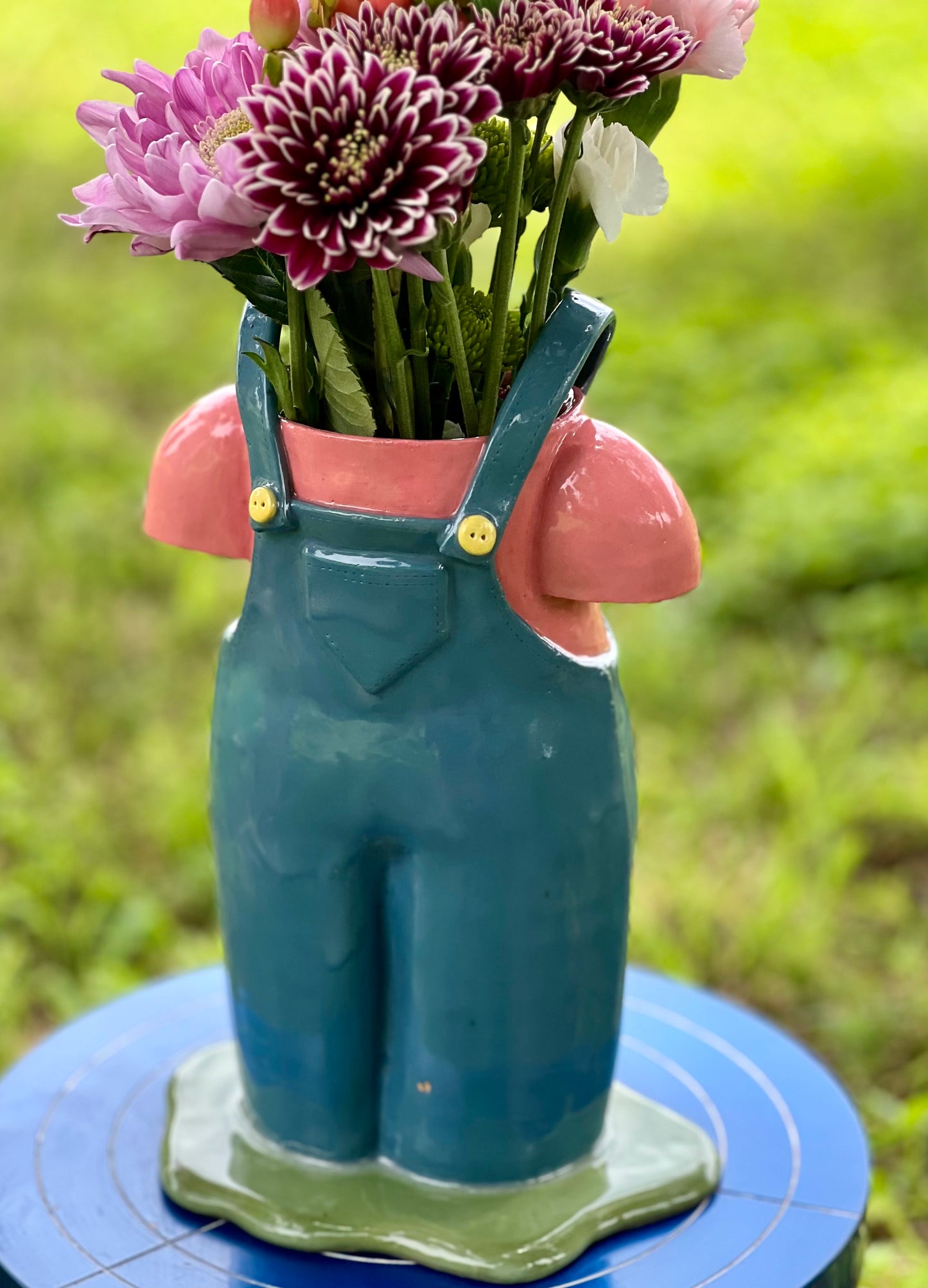 Overalls Vase