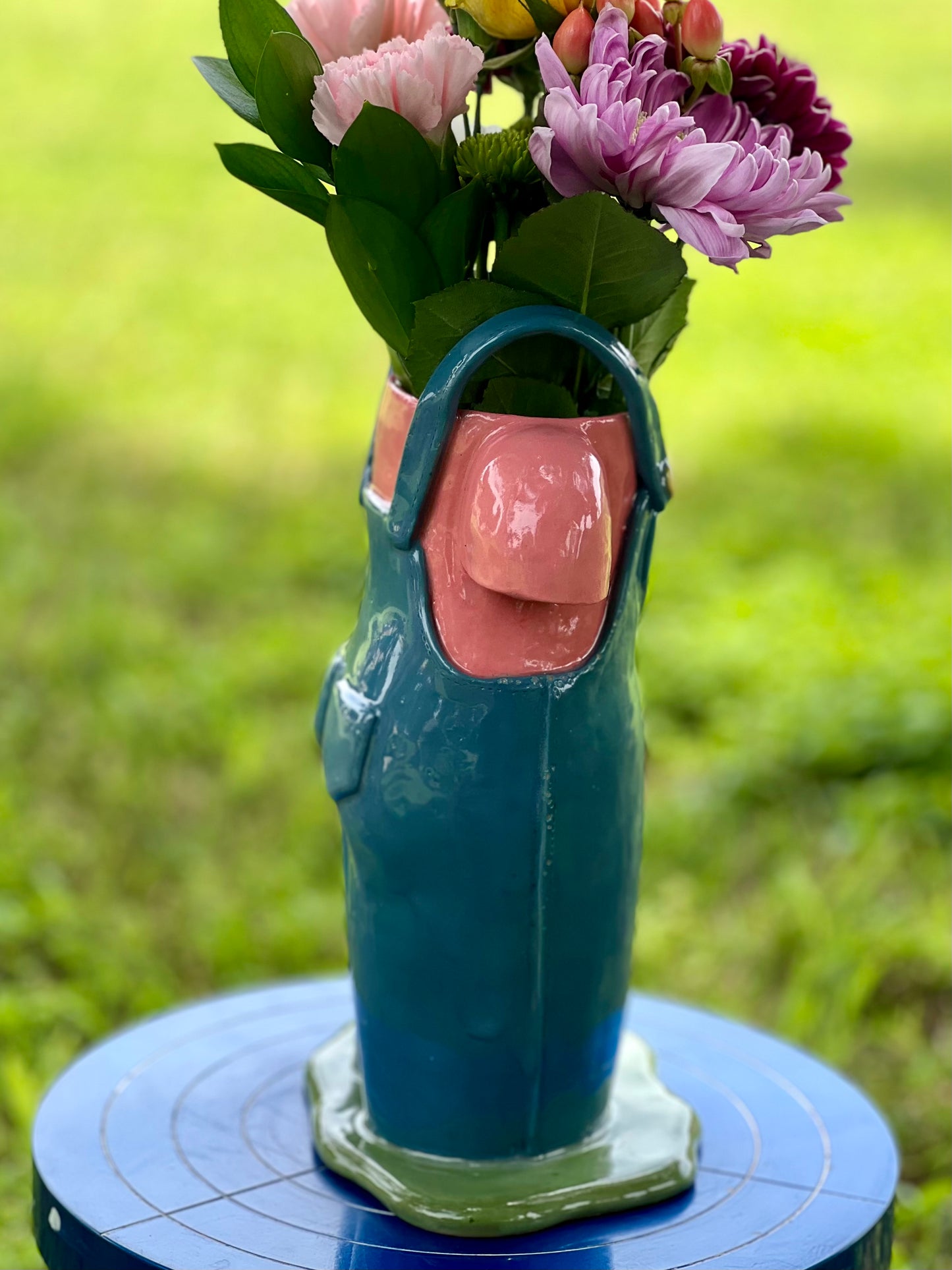 Overalls Vase